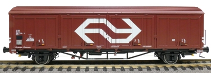 Exact-Train EX20821 - H0 - Gedeckter Güterwagen Amsterdam Rietlanden, NS, Ep. IVa